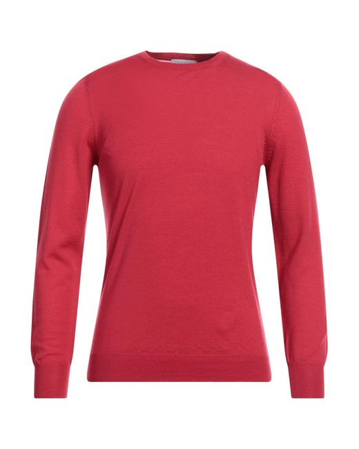 Gran Sasso Red Sweater for men