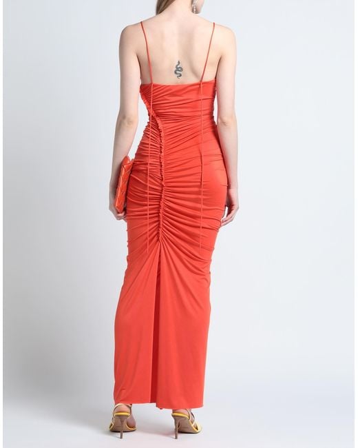 Victoria Beckham Red Maxi Dress