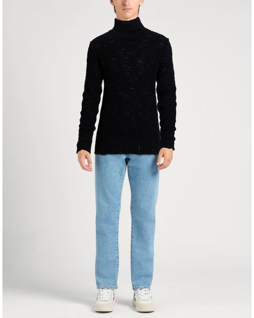 Messagerie Black Turtleneck for men