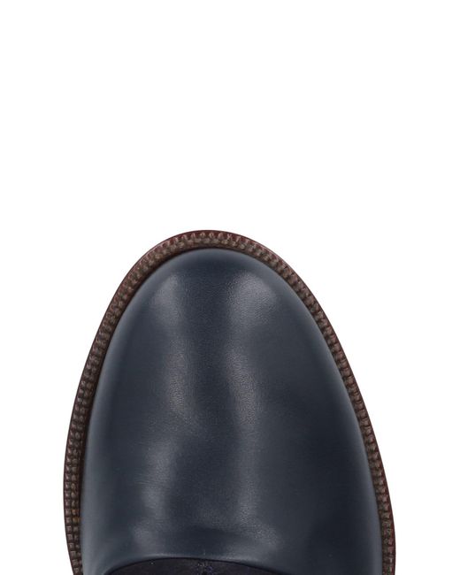 A.Testoni Blue Lace-up Shoes for men