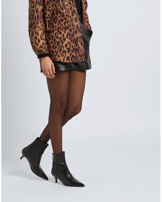 8 by YOOX Black Ankle Boots