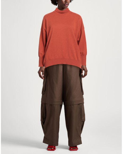 Antonelli Red Rollkragenpullover