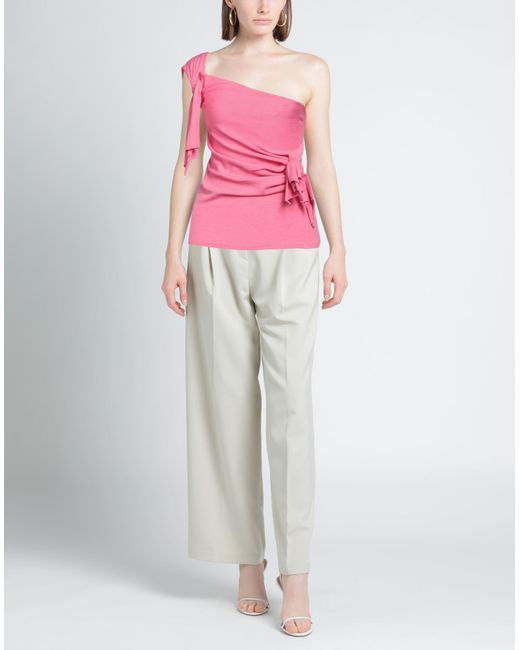 Top MSGM en coloris Pink
