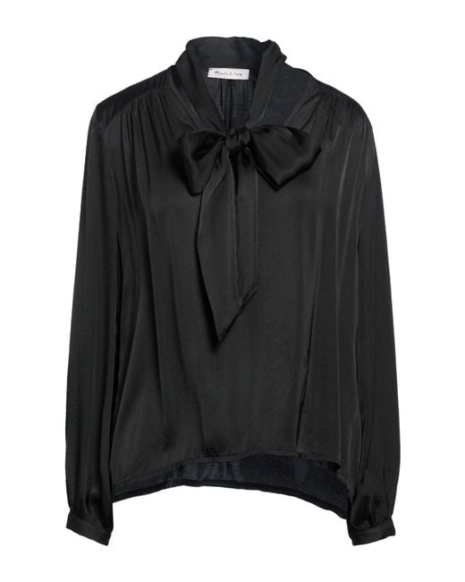 Manila Grace Black Tops