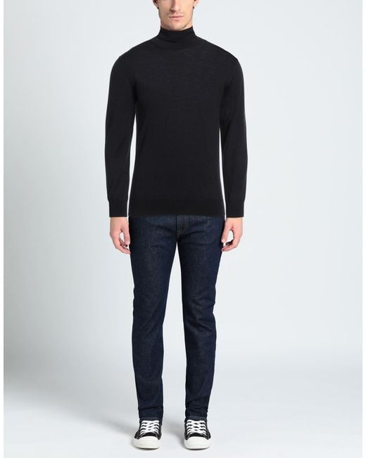 Hōsio Blue Turtleneck for men
