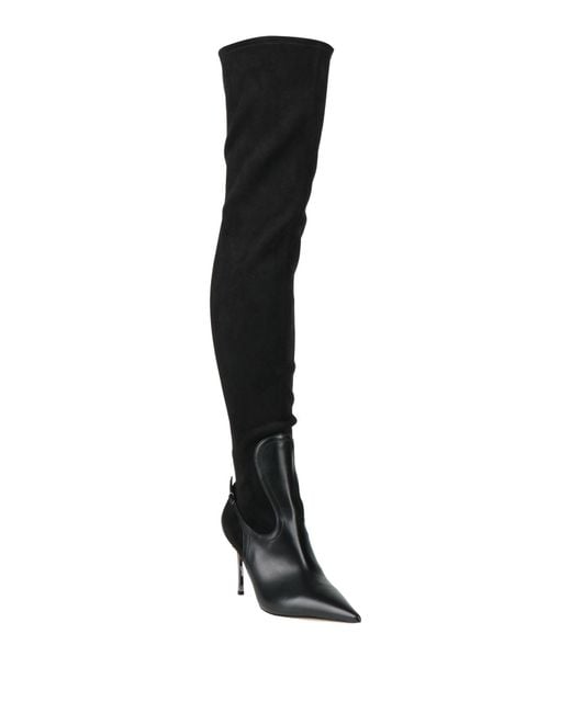 Casadei Black Boot Synthetic Material