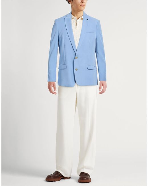 Patrizia Pepe Blue Blazers for men