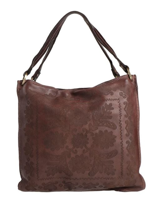 Caterina Lucchi Brown Handbag Calfskin