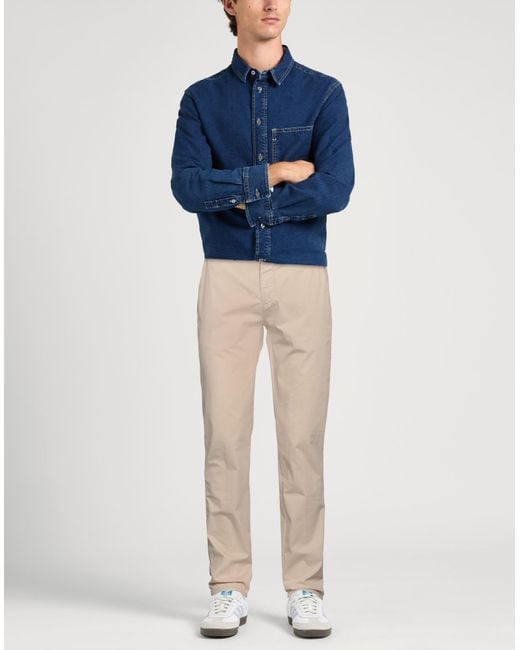 Harmont & Blaine Natural Pants Cotton, Polyester, Elastane for men