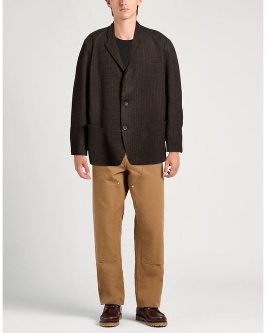 Sease Black Blazer Virgin Wool for men