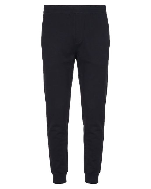 Emporio Armani Blue Pants Polyester, Lyocell, Cotton, Elastane for men