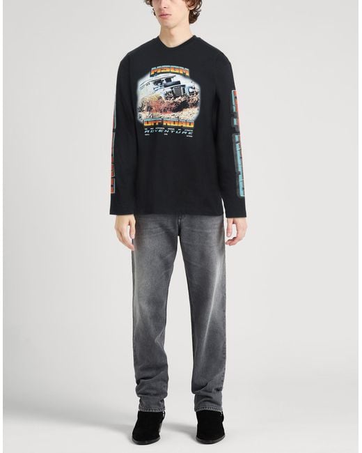 MSGM Blue T-shirt for men