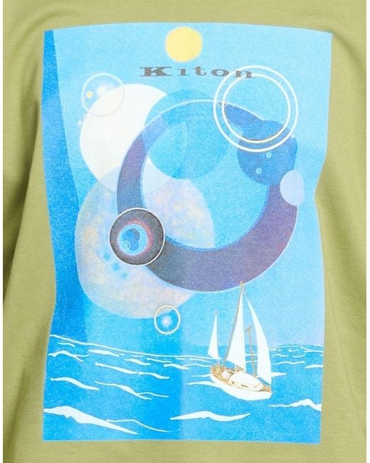 Kiton Blue Sweatshirt for men