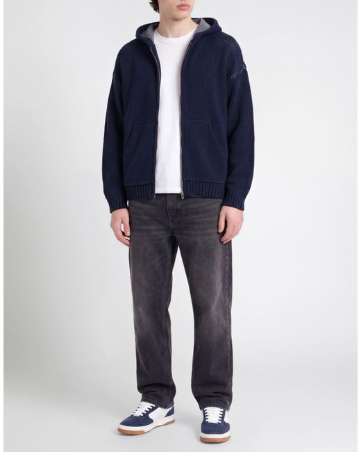 Huf Blue Cardigan for men