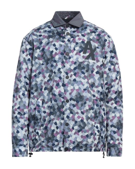 ARMANI EXCHANGE Blue Jacket for men