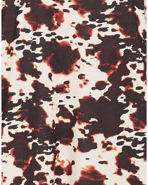 Please Brown Dark T-Shirt Viscose, Elastane