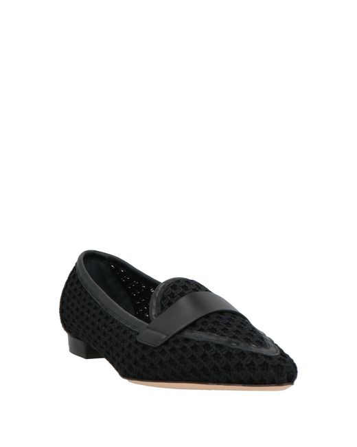 Agl Attilio Giusti Leombruni Black Loafers Textile Fibers