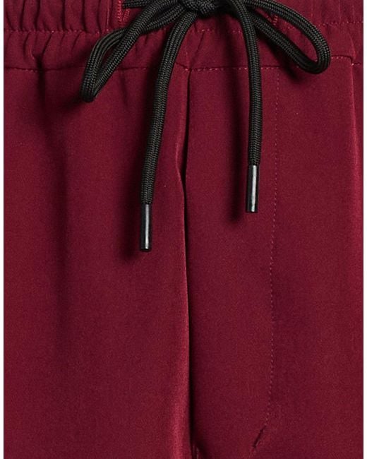 OVER/D Red Pants Polyester, Elastane