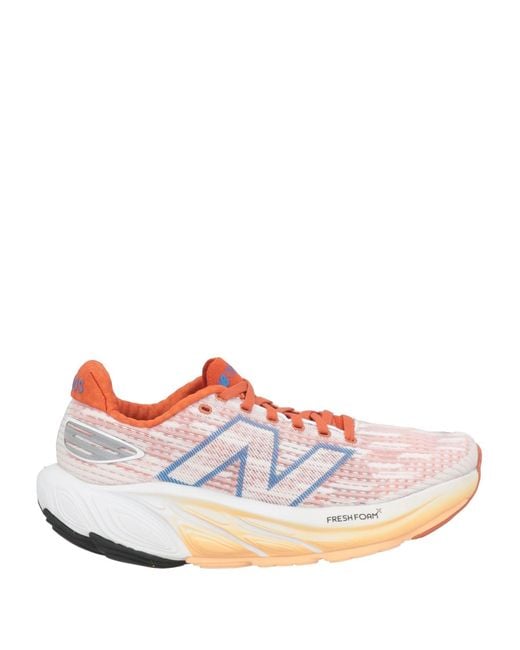 New Balance Pink Sneakers Textile Fibers