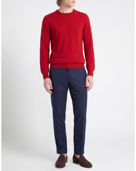 Pullover Barba Napoli de hombre de color Red