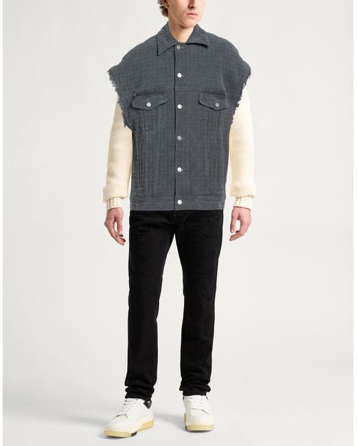 Givenchy Gray Denim Outerwear for men
