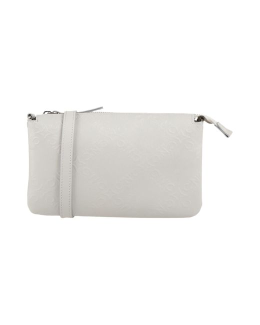 CoSTUME NATIONAL White Light Cross-Body Bag Leather