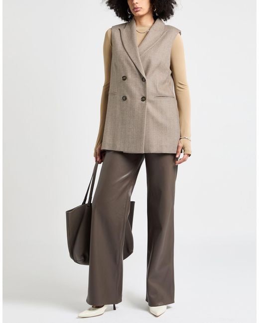 D.exterior Natural Blazer Viscose, Virgin Wool, Polyester, Elastane