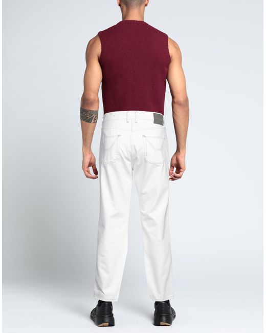 Jeckerson White Jeans for men