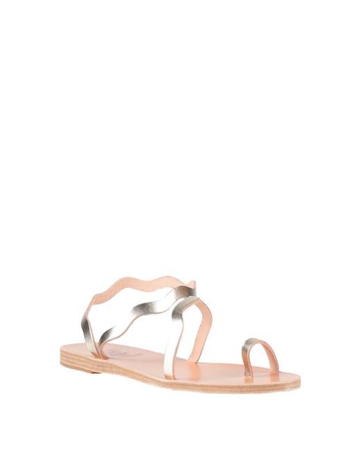 Ancient Greek Sandals Natural Thong Sandal Leather