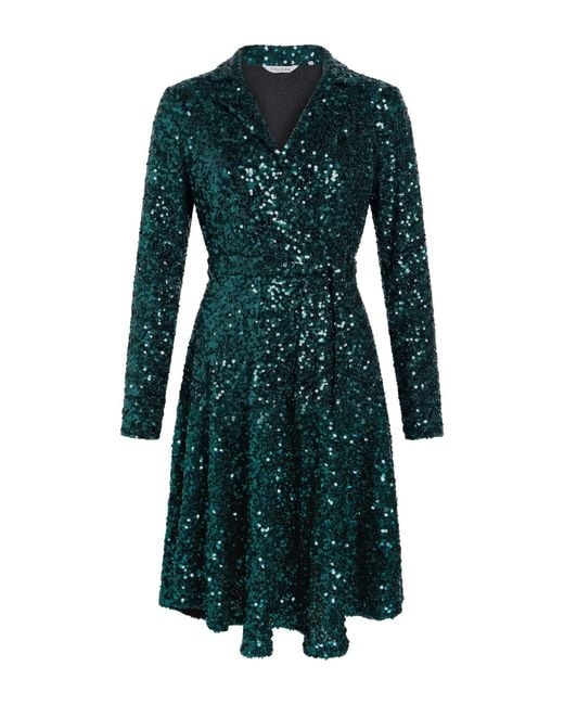 Caliban Green Midi Dress