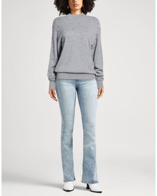 Pinko Gray Turtlenecks