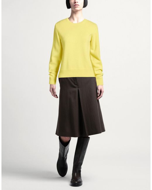 Purotatto Yellow Sweater Cashmere