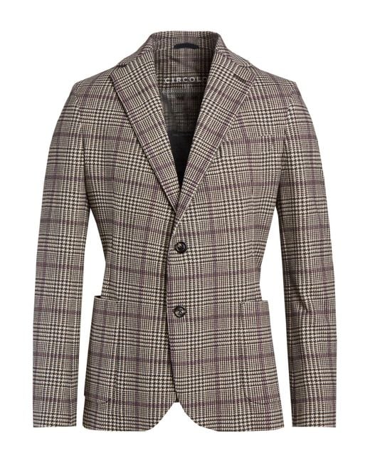 Circolo 1901 Brown Blazers for men