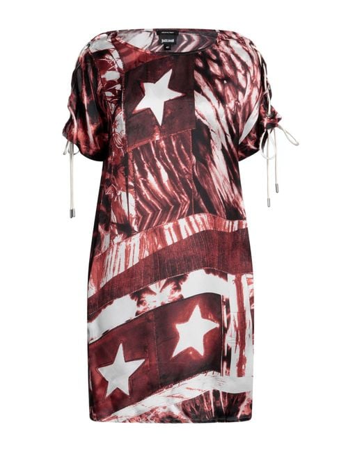 Just Cavalli Red Mini Dress