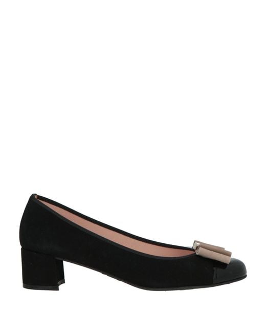 Pretty Ballerinas Black Pumps Leather