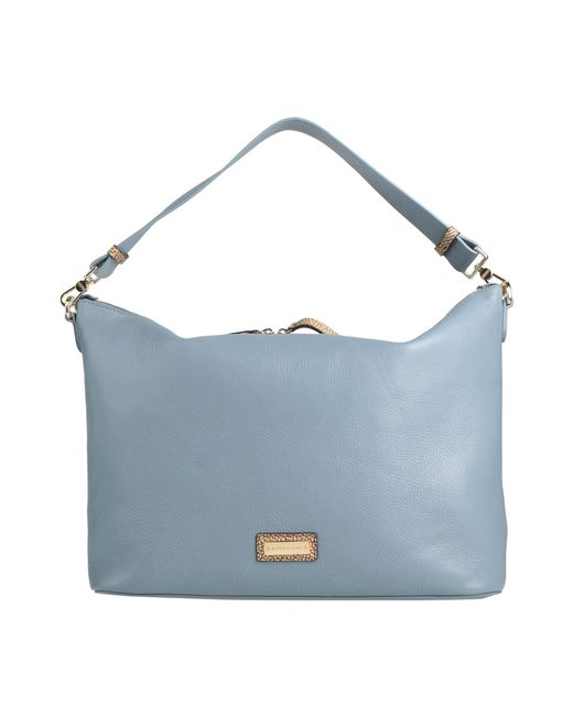 Borbonese Blue Handbag