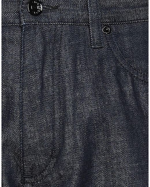 Dolce & Gabbana Blue Denim Shorts Cotton, Brass, Viscose, Polyester, Silk for men