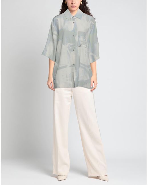 McQ Alexander McQueen Gray Hemd