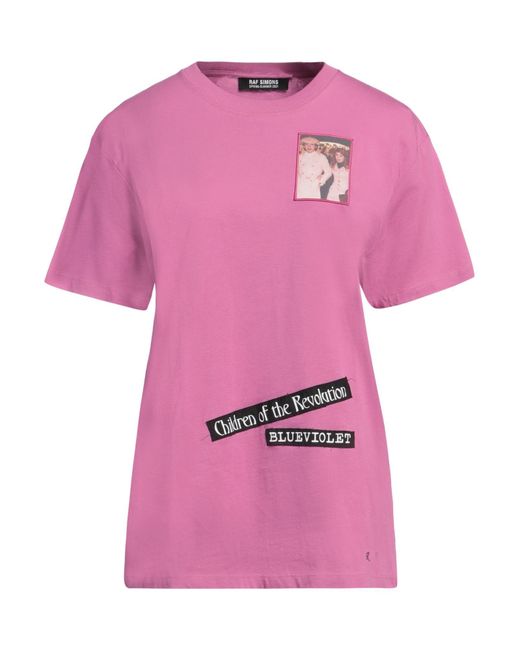 Camiseta Raf Simons de color Pink