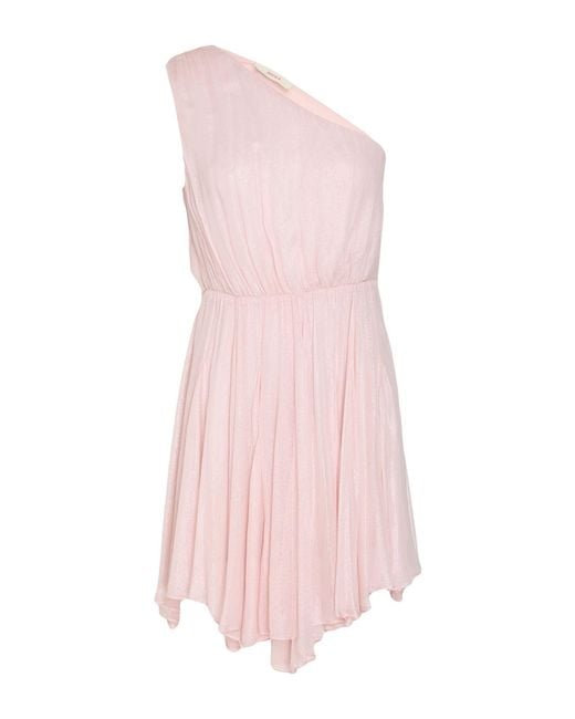 Jucca Pink Mini Dress Viscose