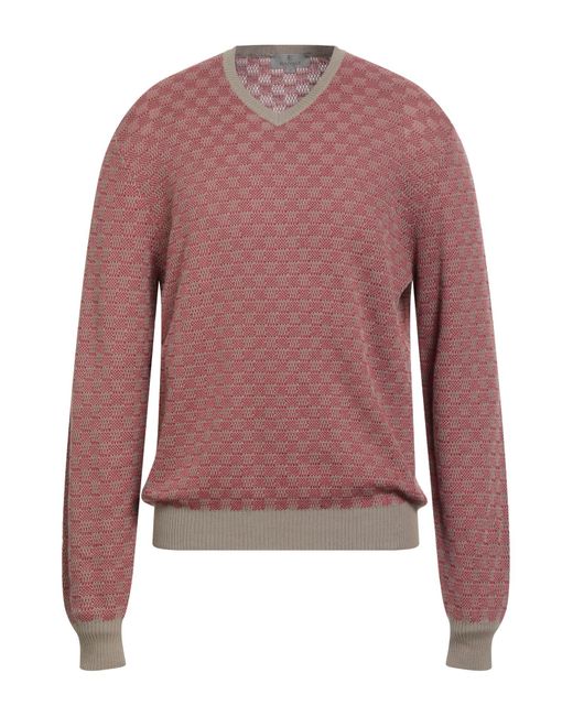 Canali Red Sweaters for men