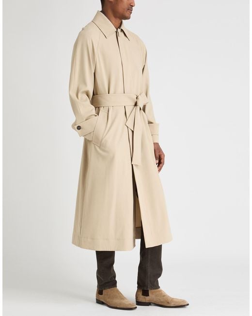 Ferragamo Natural Overcoat & Trench Coat for men