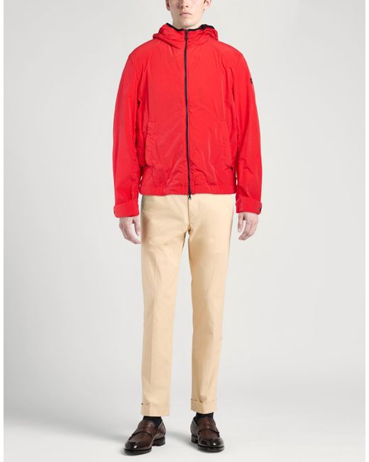 Paul & Shark Red Jacket Polyester, Nylon for men