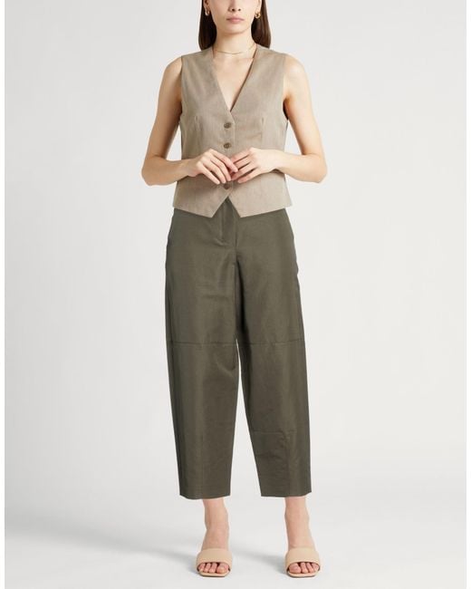 Max Mara Green Pants