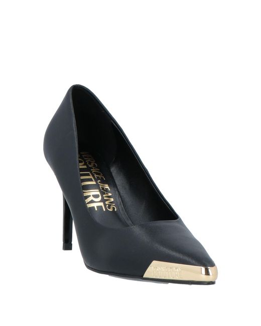 Versace Jeans Couture Blue Pumps Soft Leather