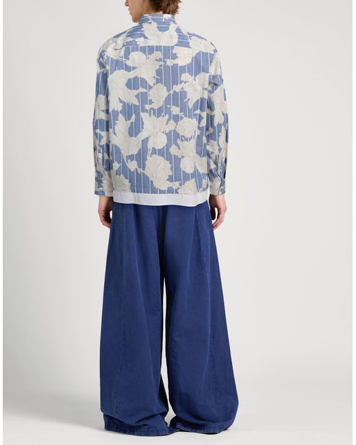 Neil Barrett Blue Shirt Cotton for men