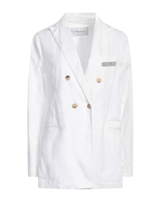 Fabiana Filippi White Blazer