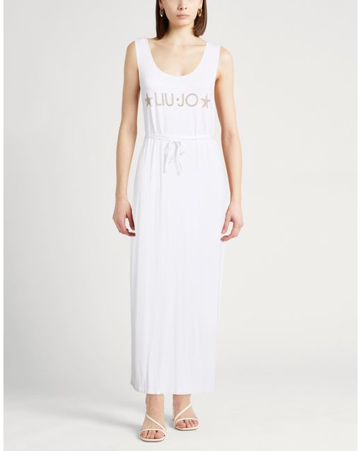 Liu Jo White Maxi Dresses
