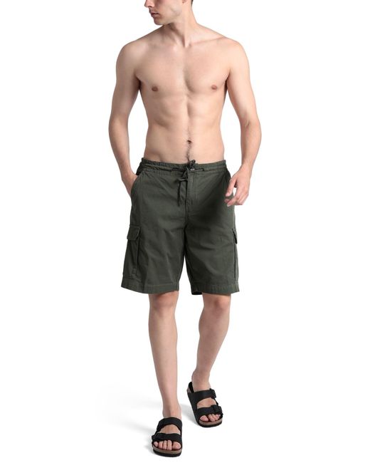 Emporio Armani Gray Beach Shorts And Trousers for men