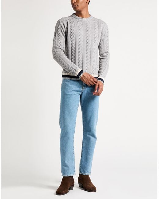 Luigi Borrelli Napoli Pullover in Gray für Herren